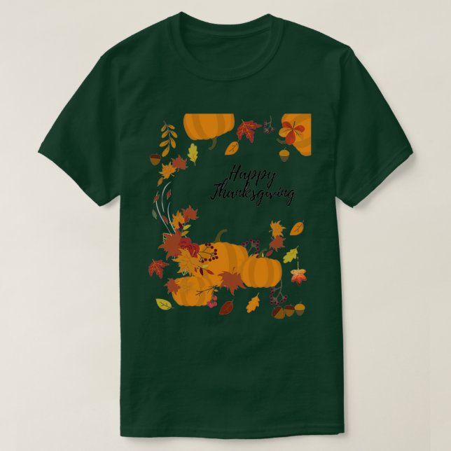 T-shirt Bon thanksgiving Turquie 7 (Design devant)