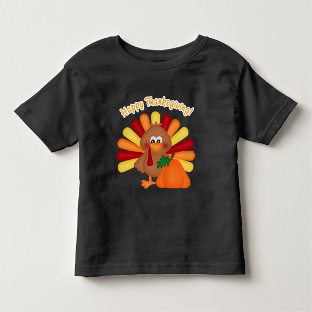 T-shirt bon thanksgiving Turquie unisex pour tout- (Devant)