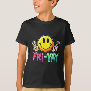 T-shirt Bon vendredi week-end enseignant élève de retour à