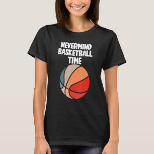 T-shirt Bon vieux temps de basket-ball