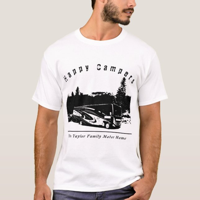T-shirt Bon Voyage RV Camper (Devant)
