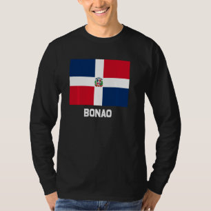 T-shirt Bonao République dominicaine Drapeau Emblem Escudo