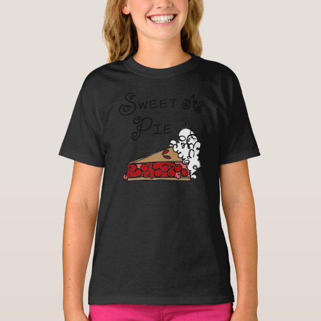 T-shirt Bonbon comme tarte (Devant)