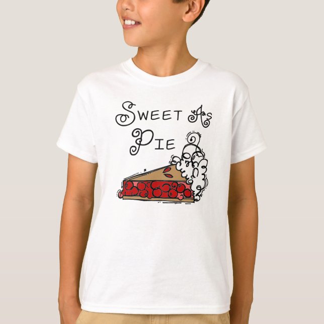 T-shirt Bonbon comme tarte (Devant)