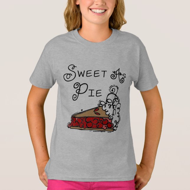T-shirt Bonbon comme tarte (Devant)