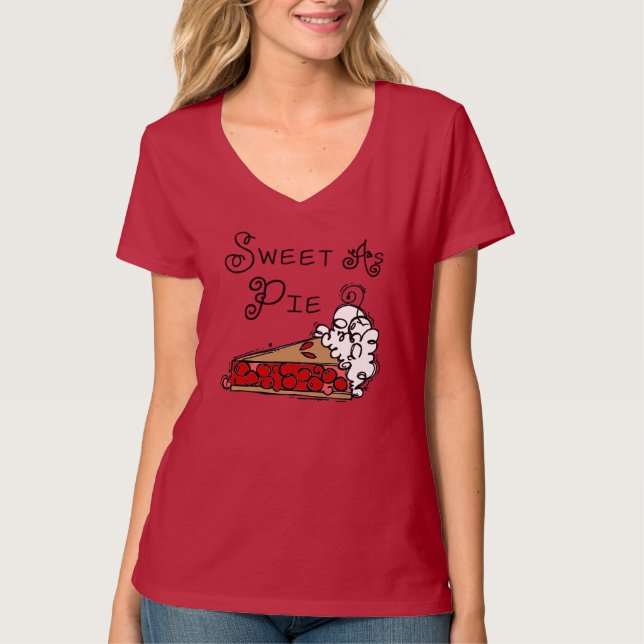 T-shirt Bonbon comme tarte (Devant)