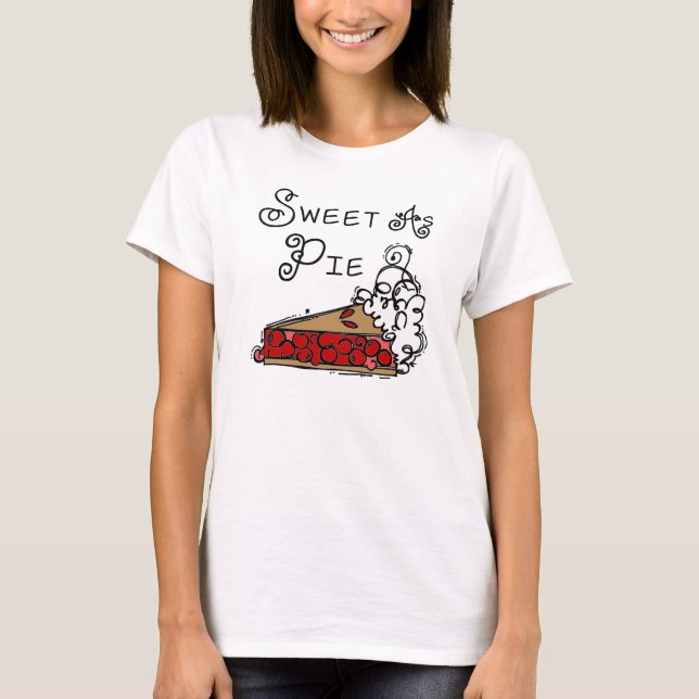 T-shirt Bonbon comme tarte (Devant)