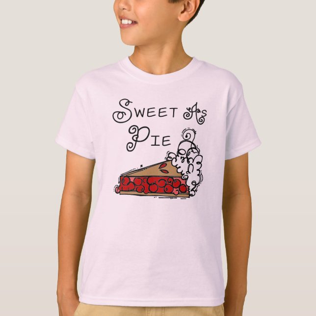 T-shirt Bonbon comme tarte (Devant)