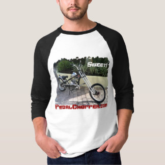 T-shirt Bonbon de pédale à vélo motorisé par couperet noir
