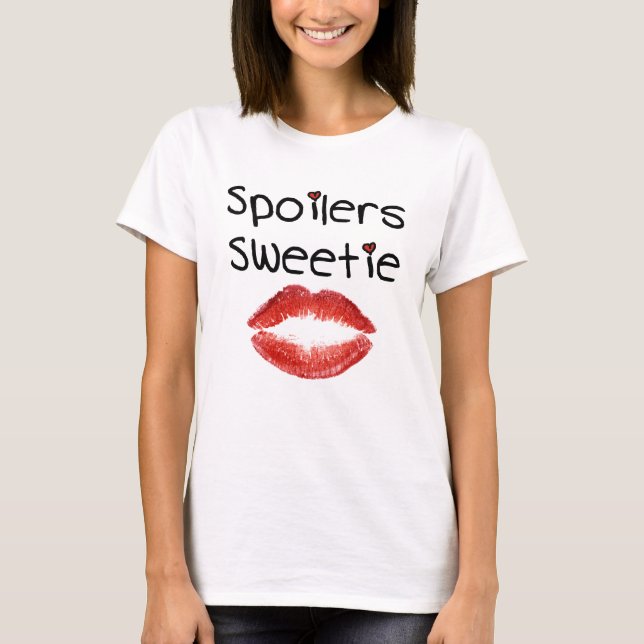 T-shirt Bonbon de spoilers (Devant)