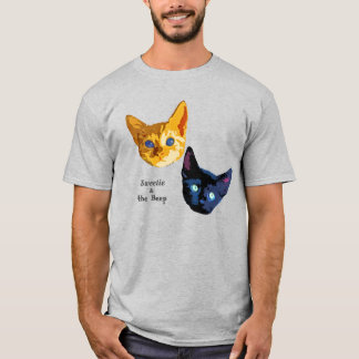 T-shirt Bonbon et la chemise de chat de signal sonore