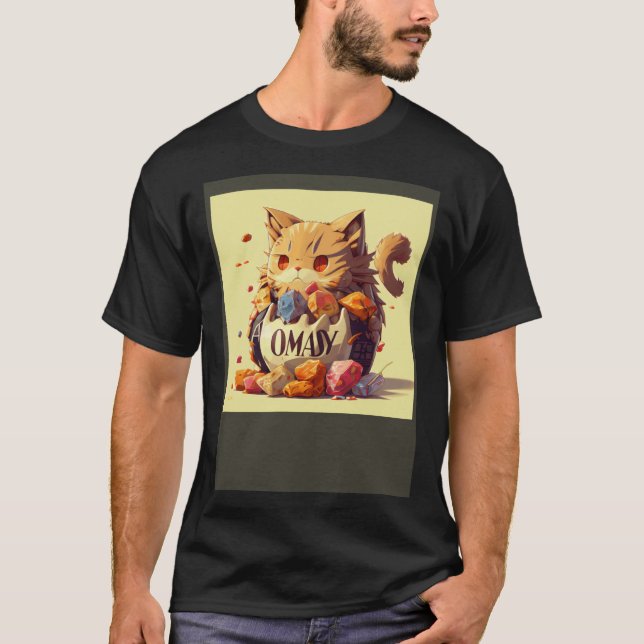T-shirt Bonbon Lion Chat (Devant)