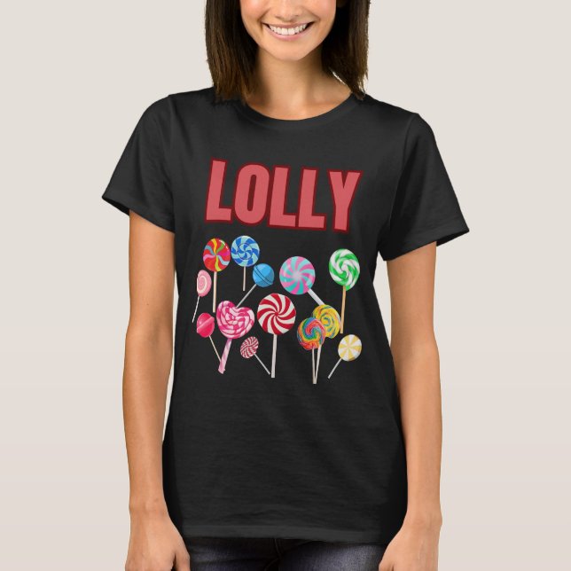 T-Shirt bonbon sucette coloré (Devant)