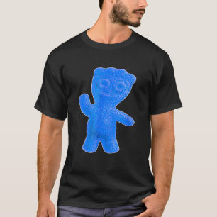 T-shirt Bonbons Adultes Bleu Pour Les Adultes Et Les Jeune