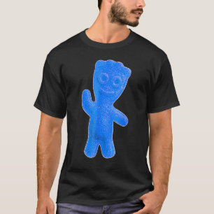 T-shirt Bonbons Adultes Bleu Pour Les Adultes Et Les Jeune
