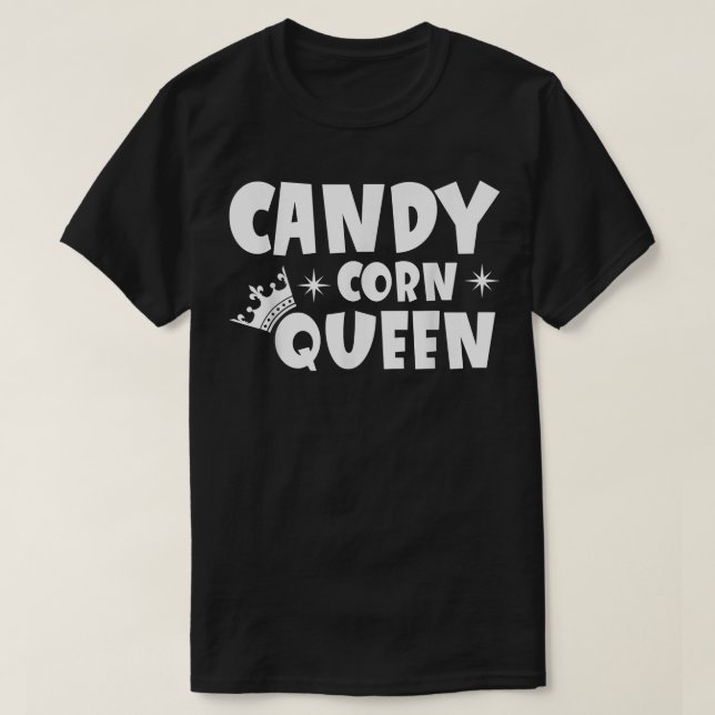 T-shirt Bonbons Corn QueenCandy Lover (Design devant)