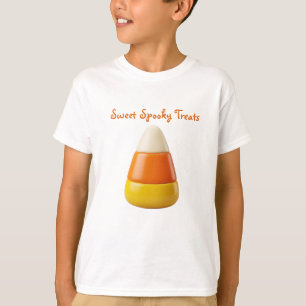 T-shirt Bonbons Cute Corn Halloween   Douce Art Spooky