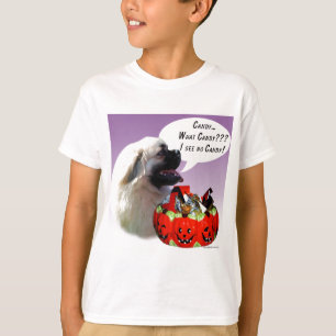 T-shirt Bonbons d'Halloween en espagnol tibétain