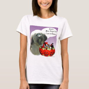 T-shirt Bonbons d'Halloween Tibétain Terrier
