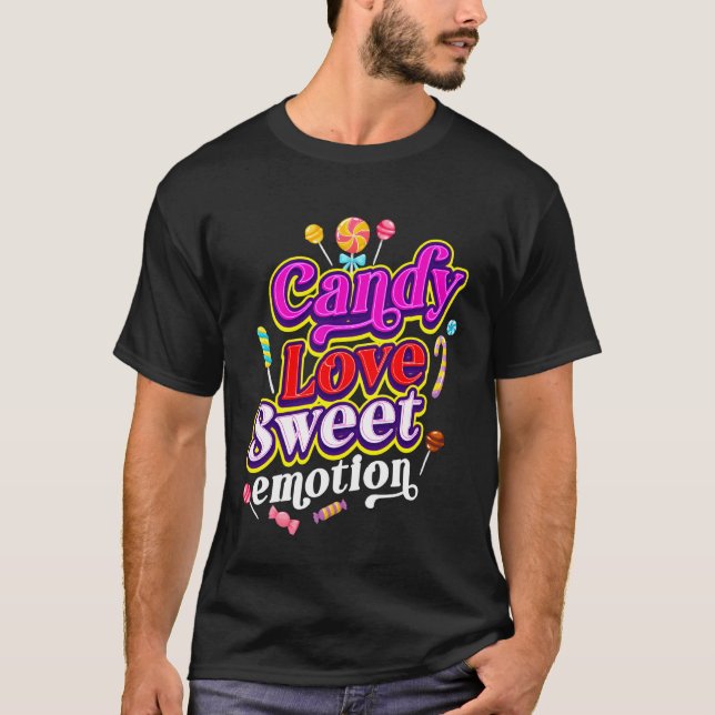 T-shirt Bonbons et Confiseries (Devant)