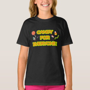 T-shirt Bonbons Néon Sombres et Mignons Pour Tout le Monde