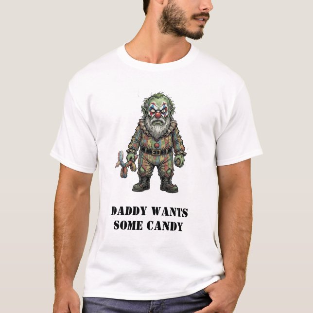 T-shirt Bonbons pour Papa (Devant)