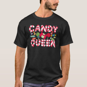 T-shirt Bonbons Reine Pour Femmes Filles Enfants Lollipop