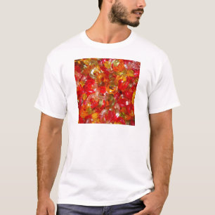 T-shirt Bonbons Sucreries Dessert Paix Amour Fête Destinée