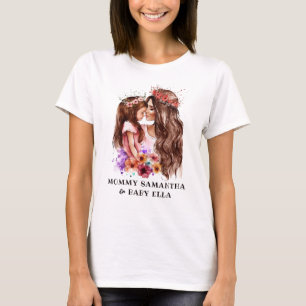 T-shirt Bond adorable maman et fille (6)