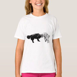 T-shirt Bond Monochrome, Promenade En Plein Air