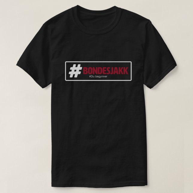 T-shirt Bondesjakk (Design devant)