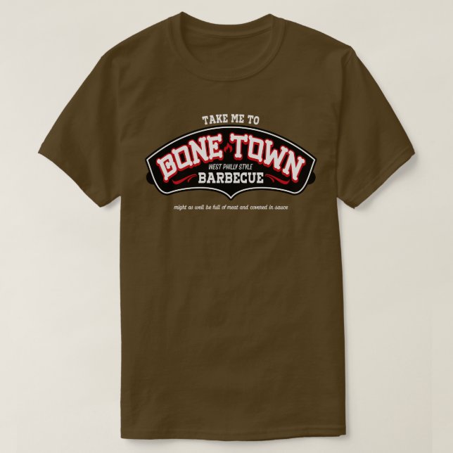 T-shirt Bone Town (Design devant)