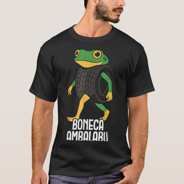 T-shirt Boneca Ambalabu Italien Brainrot Mème Drôle (Devant)