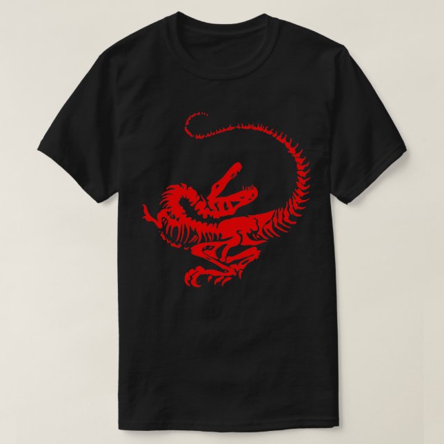 T-shirt Boned Red (Design devant)