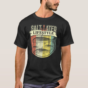 T-shirt Bonefish d'eau de mer Pêche Sport Jeu Poisson Pêch