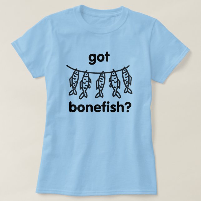 T-shirt bonefish obtenu (Design devant)