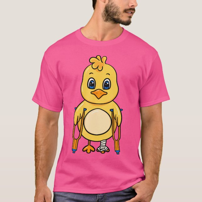 T-shirt Bones brisées de poulet Redressement des blessures (Devant)
