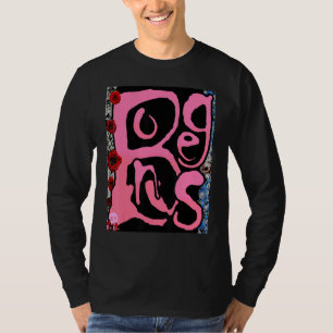 T-shirt Bones de Bong Kooky excentrique Script Illustratio