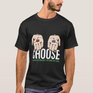 T-shirt Bones rouges ou bleues