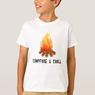 T-Shirt Bonfire Campfire et Détente