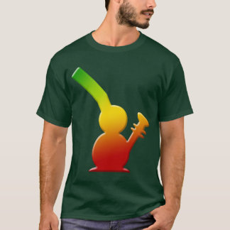 T-shirt Bong dessus - le reggae Rasta Bong le mode de vie