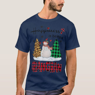 T-shirt Bonheur à Grangran Snowman Joyeux Christma