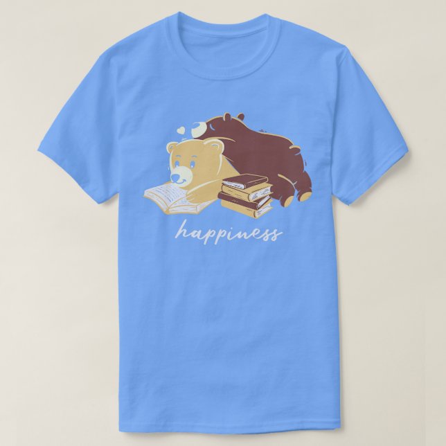 T-shirt Bonheur Brown Ours (Design devant)