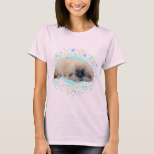 T-shirt Bonheur de bulle de Pékinois