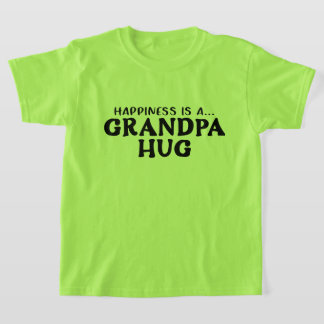 T-shirt Bonheur des cool Grand-père embrasser l'art des mo