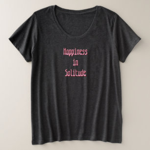 T-Shirt Bonheur en Solitude