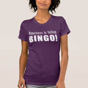 T-shirt Bonheur hurlant le bingo-test (SUR l'OBSCURITÉ)
