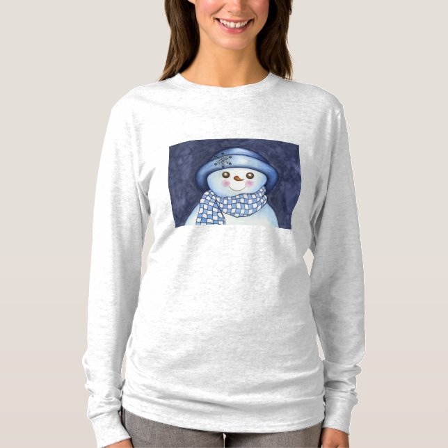 T-Shirt Bonhomme de Neige (Devant)