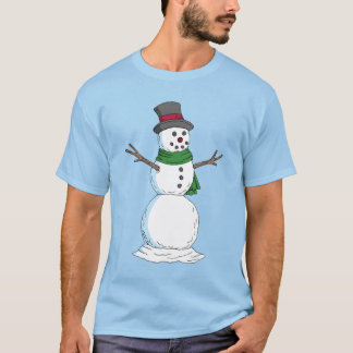 T-shirt Bonhomme de neige