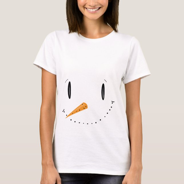 T-shirt Bonhomme de neige (Devant)